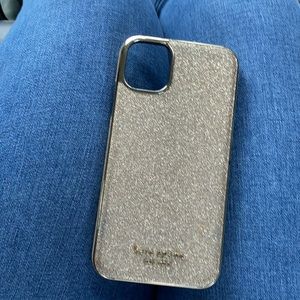 Kate Spade iPhone 11 glitter case.